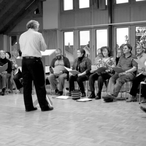 Probe Kirchenchor Niederhelfenschwil