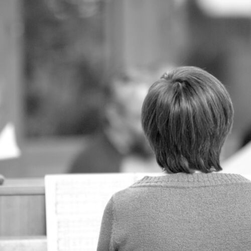 Probe Kirchenchor Niederhelfenschwil