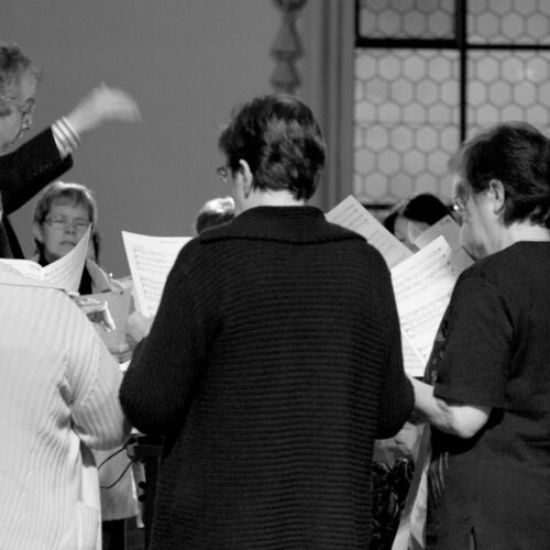 Probe Kirchenchor Niederhelfenschwil