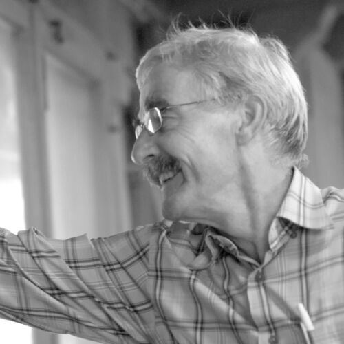 Markus Lehmann in der Wekstatt der Kobesen