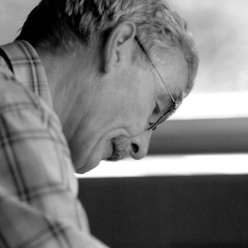 Markus Lehmann in der Wekstatt der Kobesen