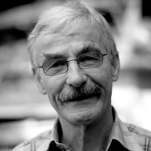 Markus Lehmann in der Wekstatt der Kobesen