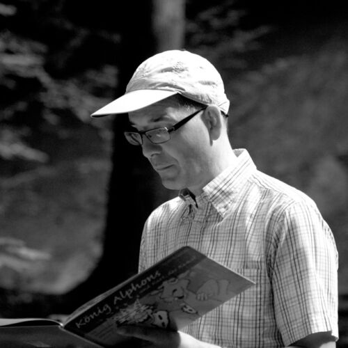 Lesewanderung 2010 der Bibliothek Sproochbrugg organisiert durch die Bibliothek.