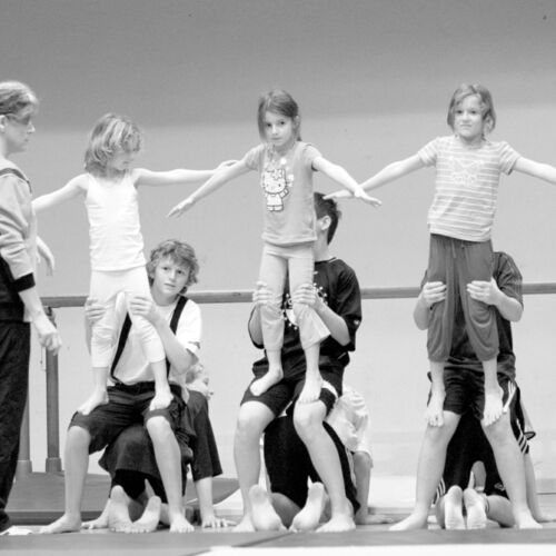 Bilder von der Probe des Turnerabend 2010. Gemacht im Rahmen des Dorfprojektes