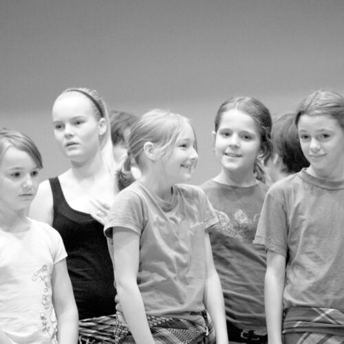 Bilder von der Probe des Turnerabend 2010. Gemacht im Rahmen des Dorfprojektes