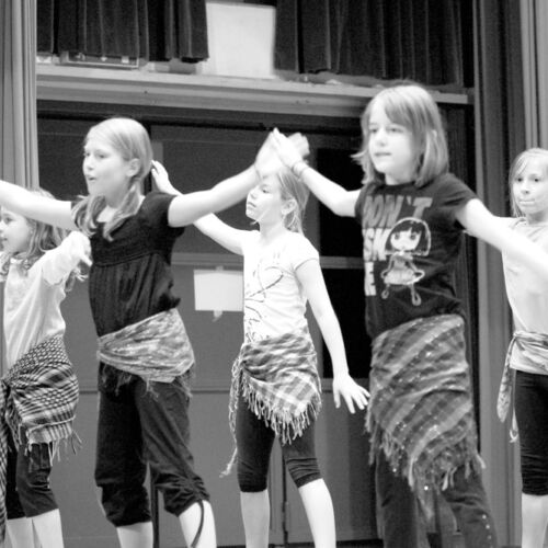 Bilder von der Probe des Turnerabend 2010. Gemacht im Rahmen des Dorfprojektes