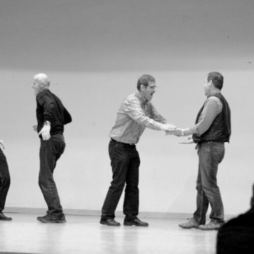 Bilder von der Probe des Turnerabend 2010. Gemacht im Rahmen des Dorfprojektes