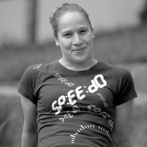 Barbara Scherrer, Triatlon Weltmeisterin und Tochter unseres Vermieter, nahm sich Zeit und gab uns einen Einblick in ihr Leben