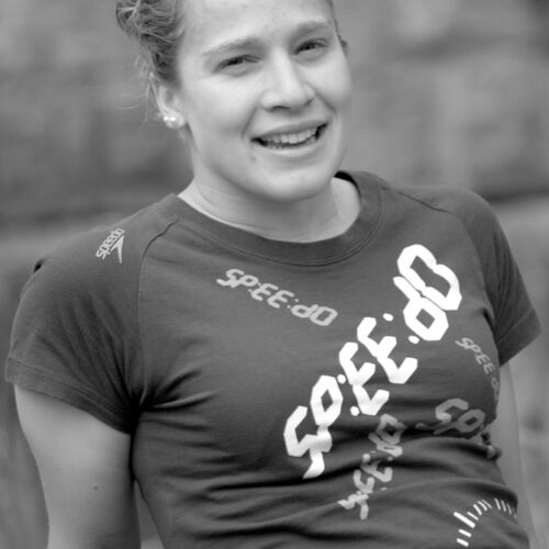 Barbara Scherrer, Triatlon Weltmeisterin und Tochter unseres Vermieter, nahm sich Zeit und gab uns einen Einblick in ihr Leben