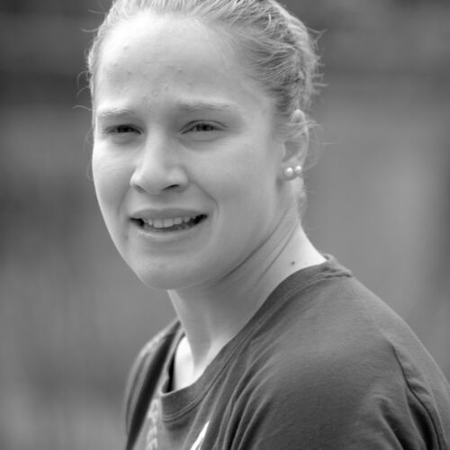 Barbara Scherrer, Triatlon Weltmeisterin und Tochter unseres Vermieter, nahm sich Zeit und gab uns einen Einblick in ihr Leben