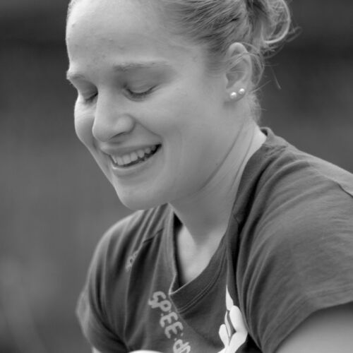 Barbara Scherrer, Triatlon Weltmeisterin und Tochter unseres Vermieter, nahm sich Zeit und gab uns einen Einblick in ihr Leben