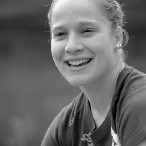 Barbara Scherrer, Triatlon Weltmeisterin und Tochter unseres Vermieter, nahm sich Zeit und gab uns einen Einblick in ihr Leben