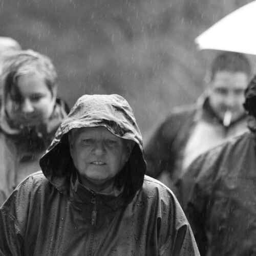 In diesem Jahr bei strömendem Regen. Trotzdem spürte man viel Begeisterung.