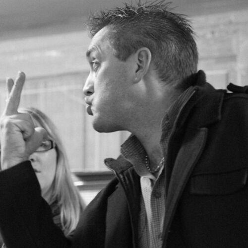 Die Probe der Theatergruppe des Musikvereines Niederhelfenschwil an der Arbeit.