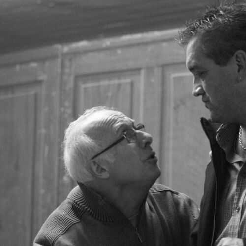 Die Probe der Theatergruppe des Musikvereines Niederhelfenschwil an der Arbeit.