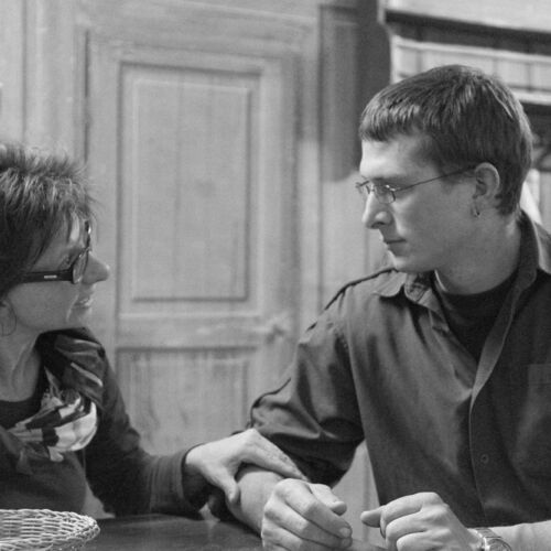 Die Probe der Theatergruppe des Musikvereines Niederhelfenschwil an der Arbeit.