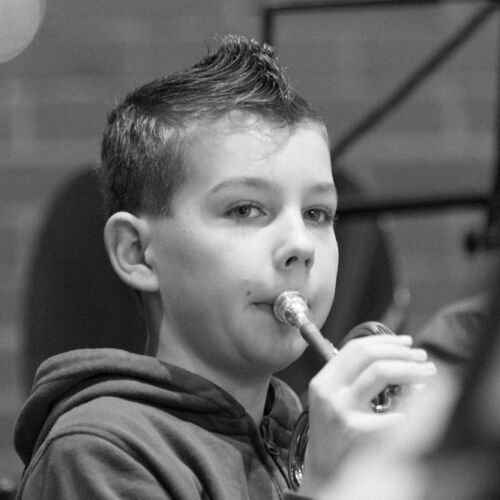 Probe des Musikvereines Niederhelfenschwil.