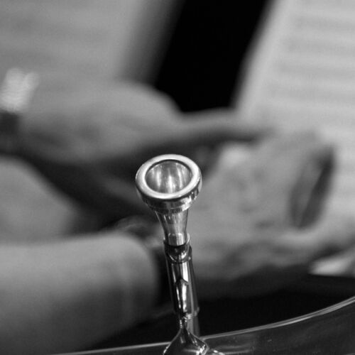 Probe des Musikvereines Niederhelfenschwil.