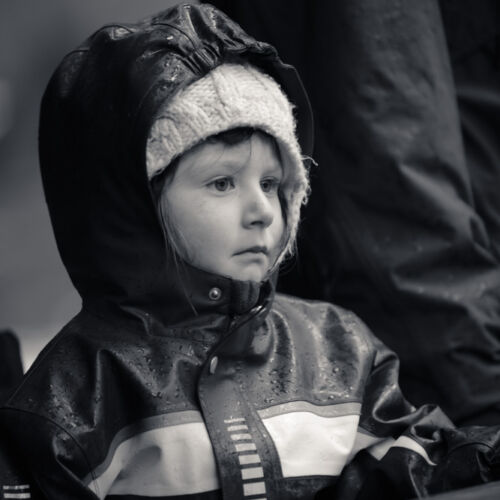 Wie beinahe inzwischen gewohnt: nass. Dieses Jahr nicht nur mit Regen, sondern auch mit Schnee.