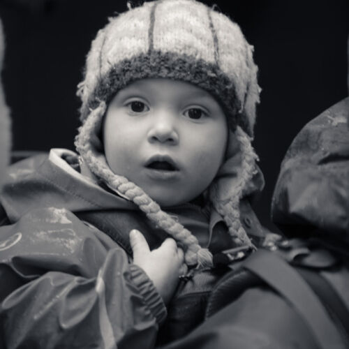 Wie beinahe inzwischen gewohnt: nass. Dieses Jahr nicht nur mit Regen, sondern auch mit Schnee.