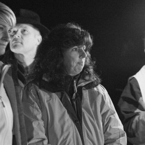 Eine Nachtwanderung war dieses Jahr die mutige Unternehmung der Bibliothek. Das Fotografieren war deshalb nicht ganz einfach.