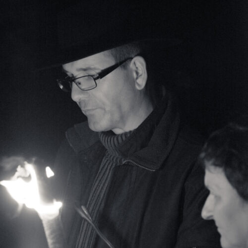 Eine Nachtwanderung war dieses Jahr die mutige Unternehmung der Bibliothek. Das Fotografieren war deshalb nicht ganz einfach.