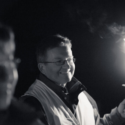 Eine Nachtwanderung war dieses Jahr die mutige Unternehmung der Bibliothek. Das Fotografieren war deshalb nicht ganz einfach.