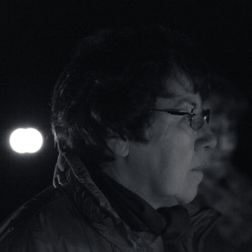 Eine Nachtwanderung war dieses Jahr die mutige Unternehmung der Bibliothek. Das Fotografieren war deshalb nicht ganz einfach.