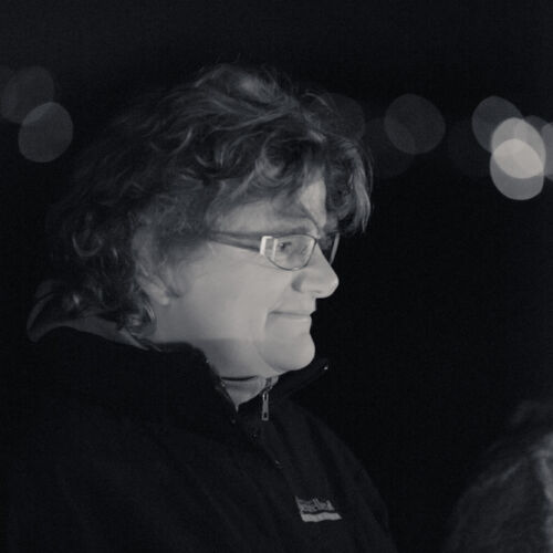 Eine Nachtwanderung war dieses Jahr die mutige Unternehmung der Bibliothek. Das Fotografieren war deshalb nicht ganz einfach.