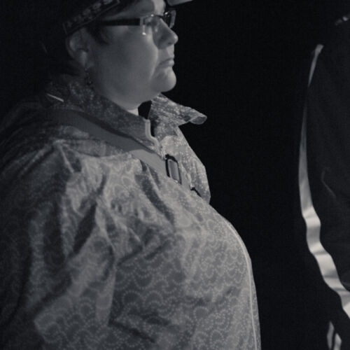 Eine Nachtwanderung war dieses Jahr die mutige Unternehmung der Bibliothek. Das Fotografieren war deshalb nicht ganz einfach.