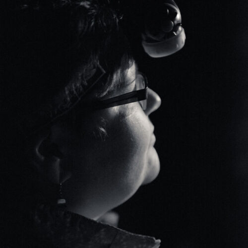 Eine Nachtwanderung war dieses Jahr die mutige Unternehmung der Bibliothek. Das Fotografieren war deshalb nicht ganz einfach.