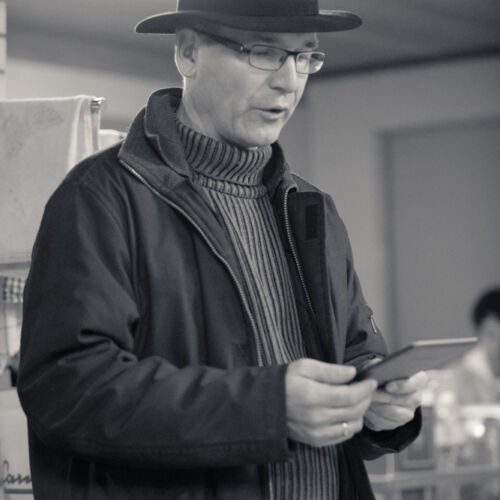 Eine Nachtwanderung war dieses Jahr die mutige Unternehmung der Bibliothek. Das Fotografieren war deshalb nicht ganz einfach.