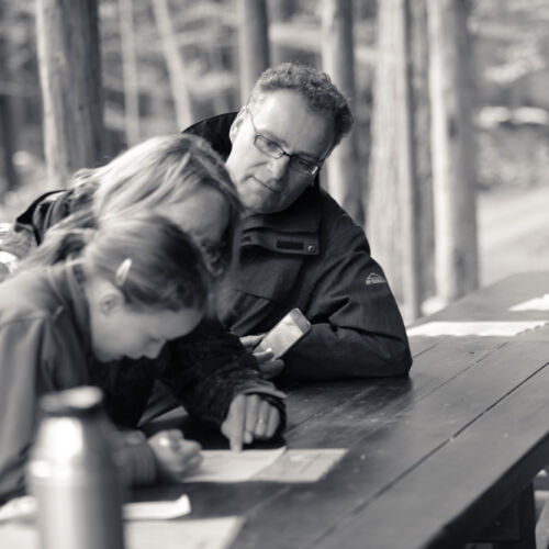 Der Osterhasen OL wie jedes Jahr ein Ereignis der drei Dörfer. Dieses Jahr bei sehr gutem Wetter.