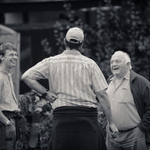 Schon mehrfach war ich an der Braunviehschau. Nicht nur die Kühe sind dort spannende Objekte.